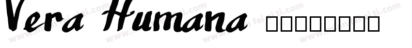 Vera Humana 95字体转换